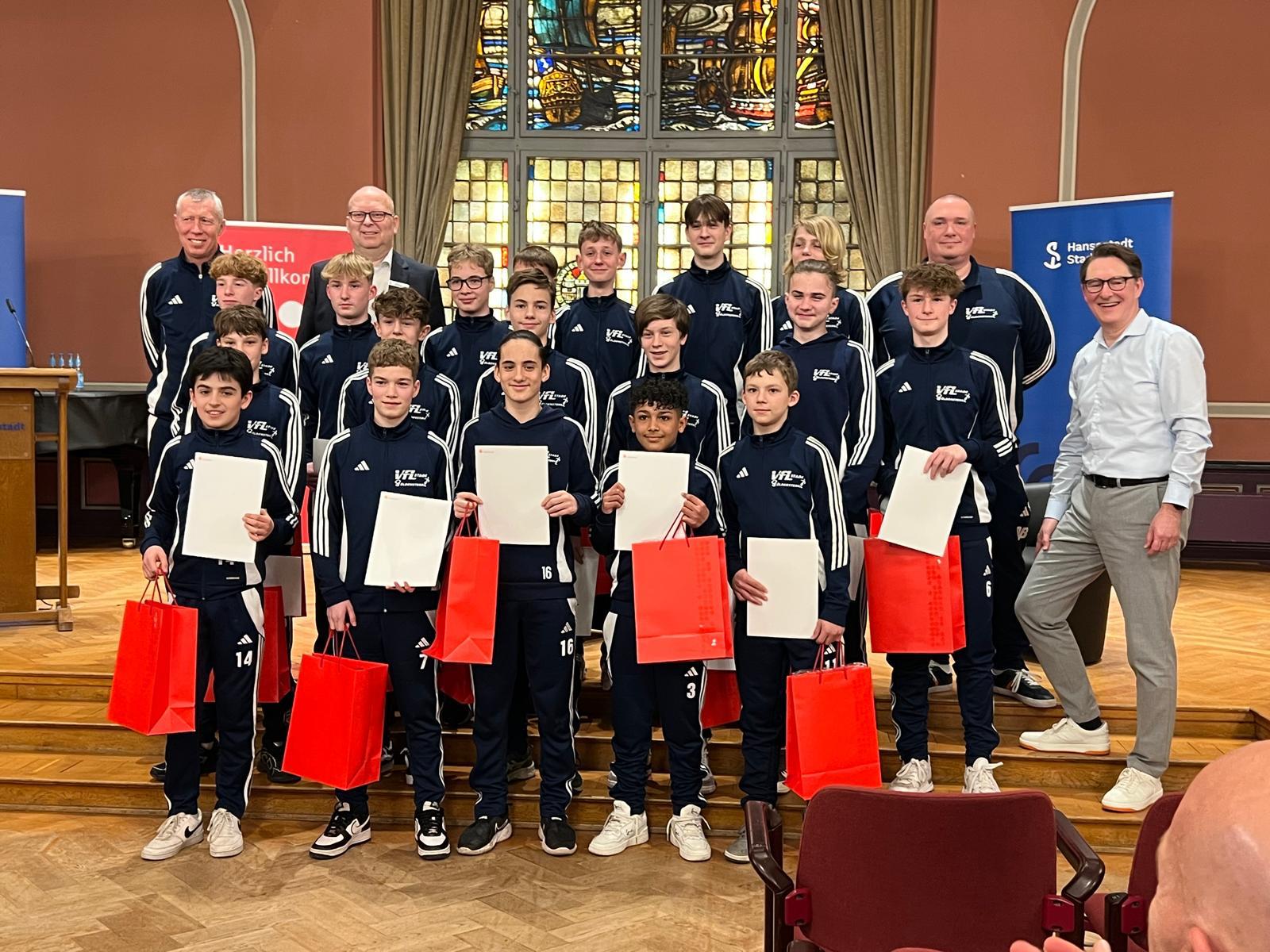 Mannschaft des Jahres 2024 U14-1